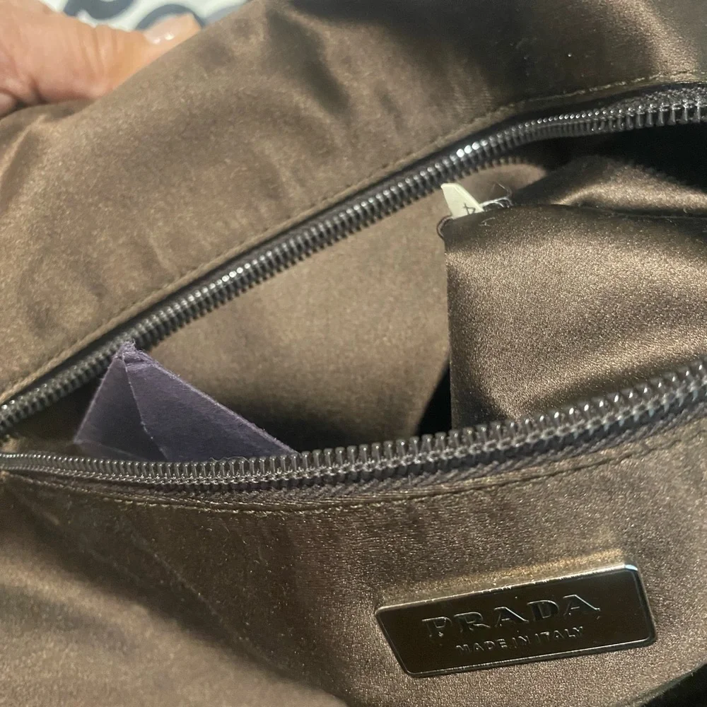 Prada Yellow and Brown Travel Bag - Picture 16 of 16